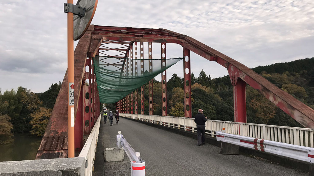 亀山湖の鉄橋