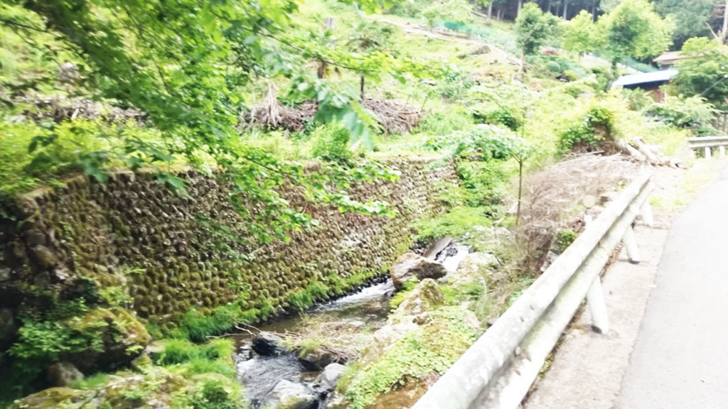 成木峠の風景